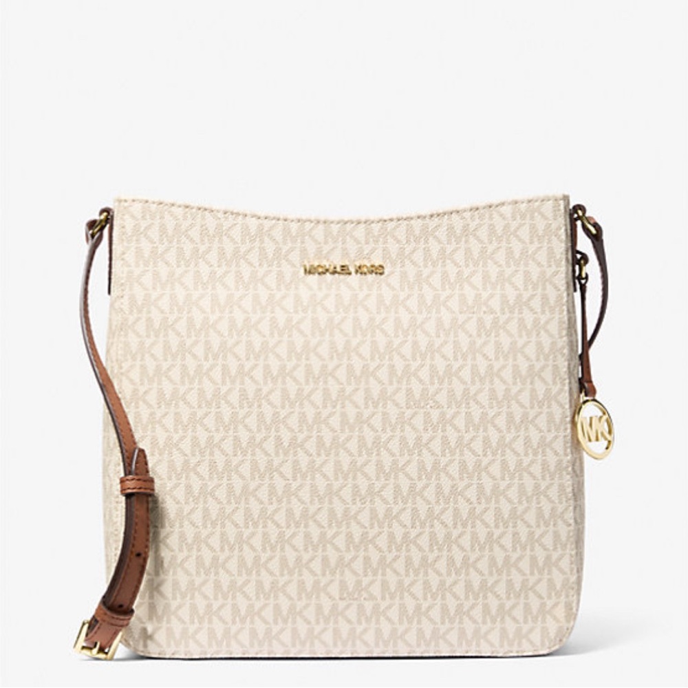 Michael Kors large jet set travel logo bag